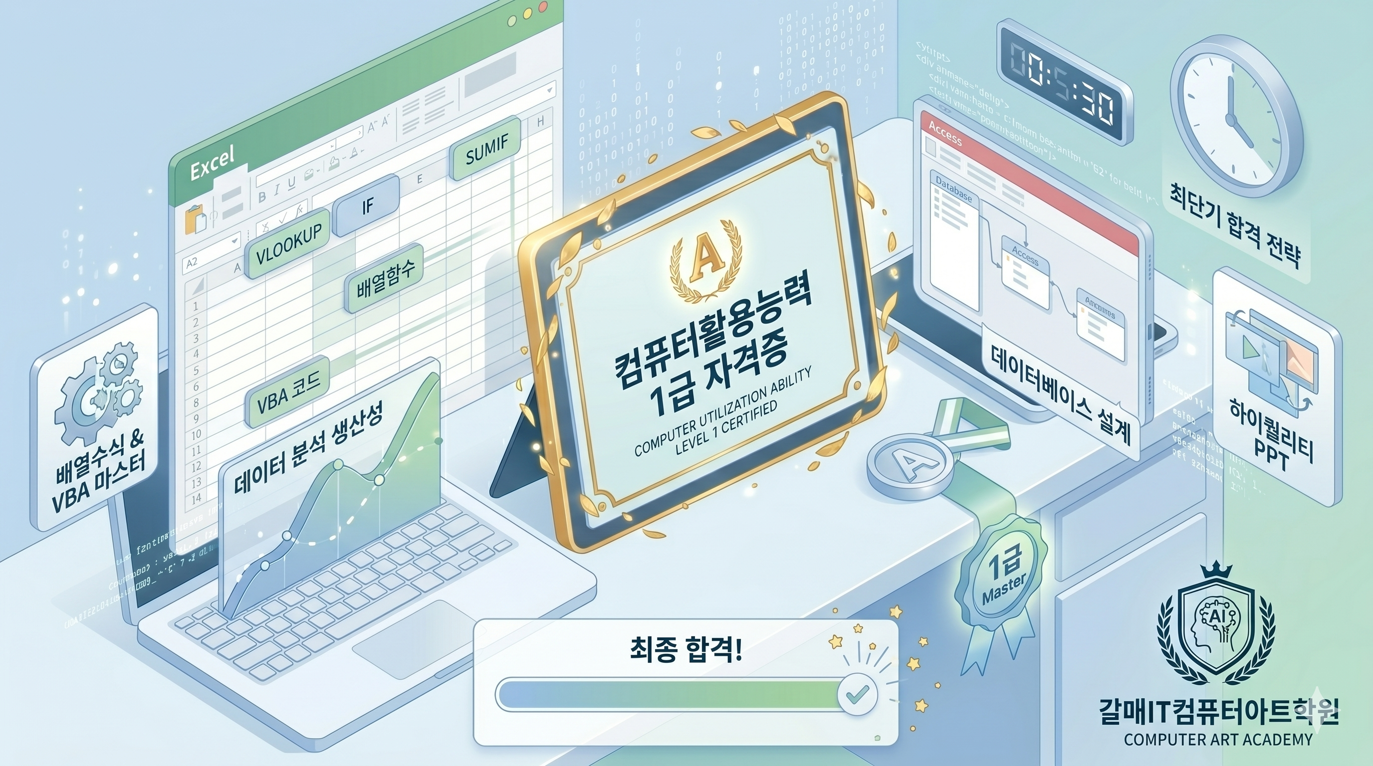 컴활 1급 과정 이미지